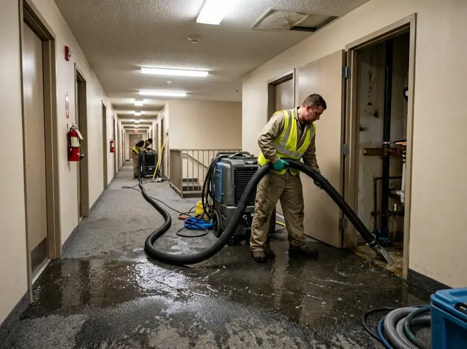 multi-unit-apartment-hallway-f-005 — frequently asked questions, Emergency Burst Pipe Water Extraction & Removal in Dinuba,…